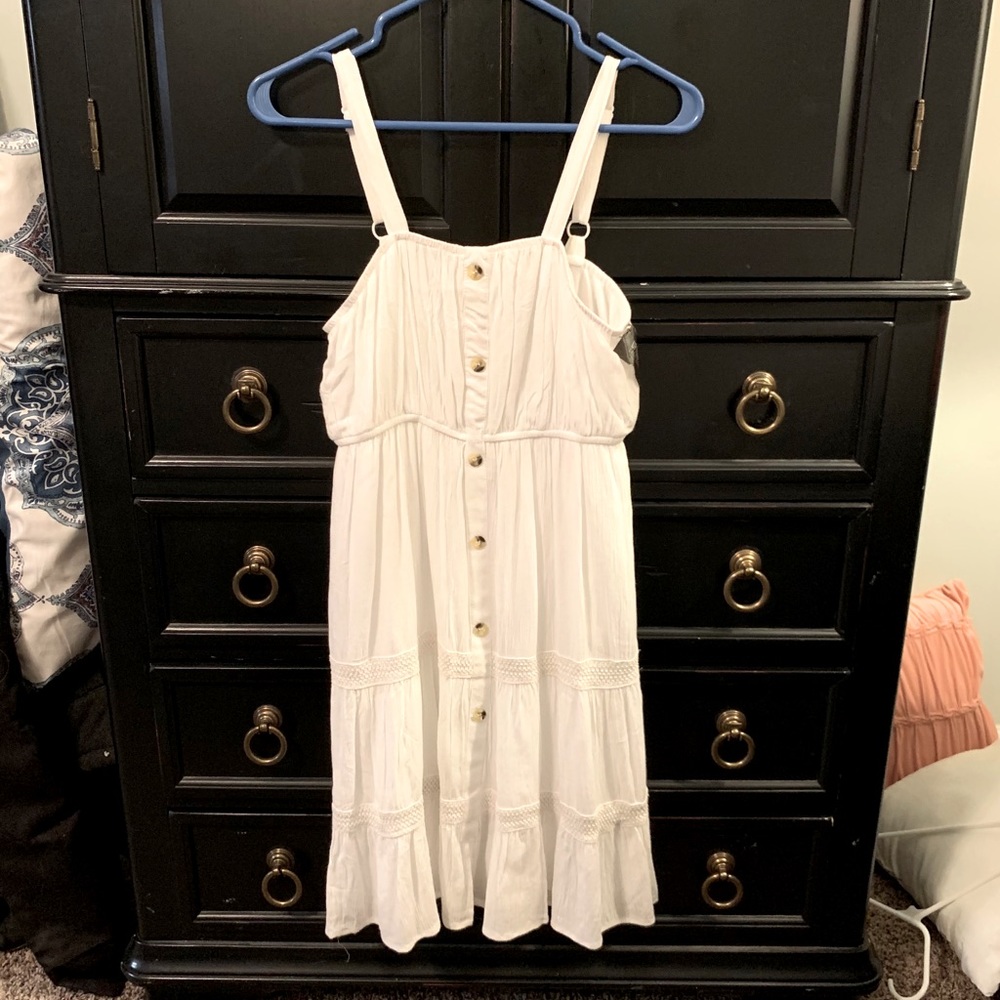 NWT White spring or summer dress